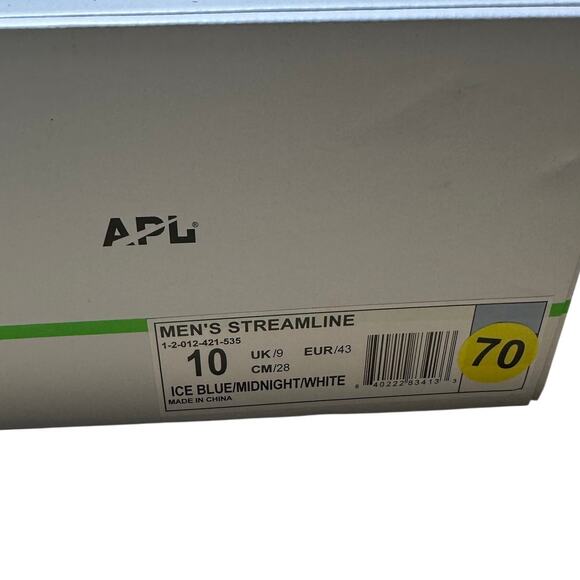 APL Athletic Propulsion Labs Men\'s Streamline Ice Blue Midnight Size 10 NIB main image 4
